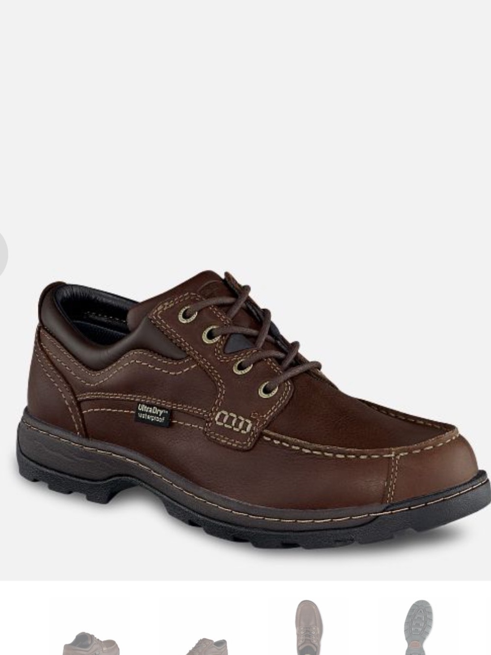 Irish Setter Soft Paw Mens Waterproof Leather Oxford UltraDry ScentBan Boots 8.5